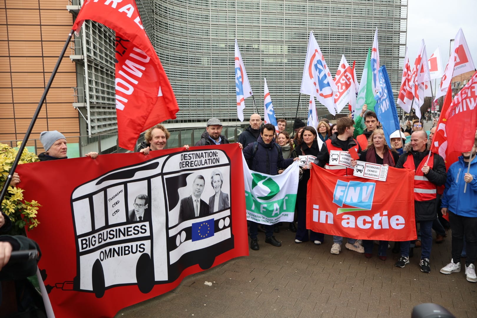 protests brussels