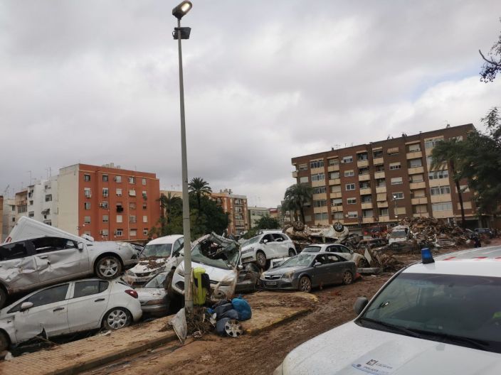 Inondations à Valence